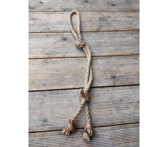 Natural dog cutter with handle and three nodes